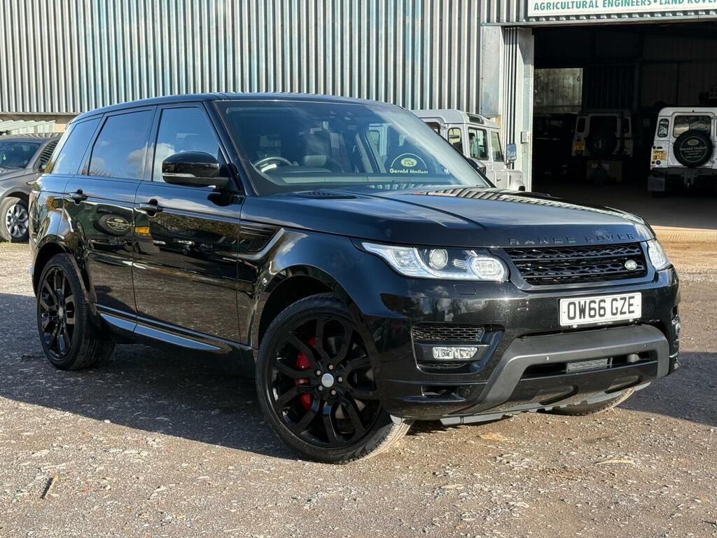 Land Rover Range Rover Sport 3.0 Sd V6 Dynamic 4Wd Euro 6 S OW66GZE Black #2
