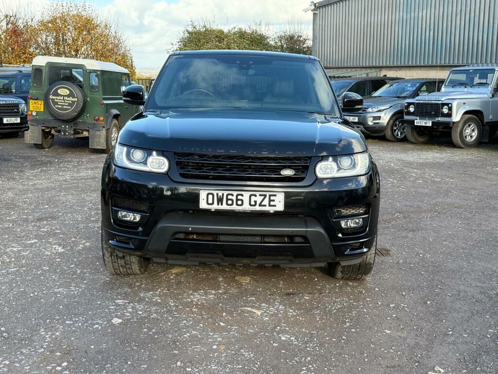 Land Rover Range Rover Sport 3.0 Sd V6 Dynamic 4Wd Euro 6 S OW66GZE Black #3