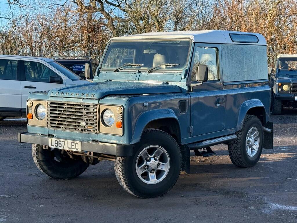 Land Rover Defender 90 Tdi White #1