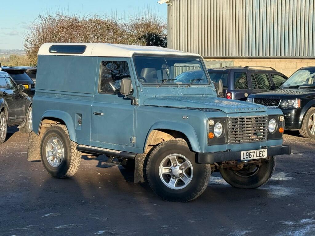 Land Rover Defender 90 Tdi White #3