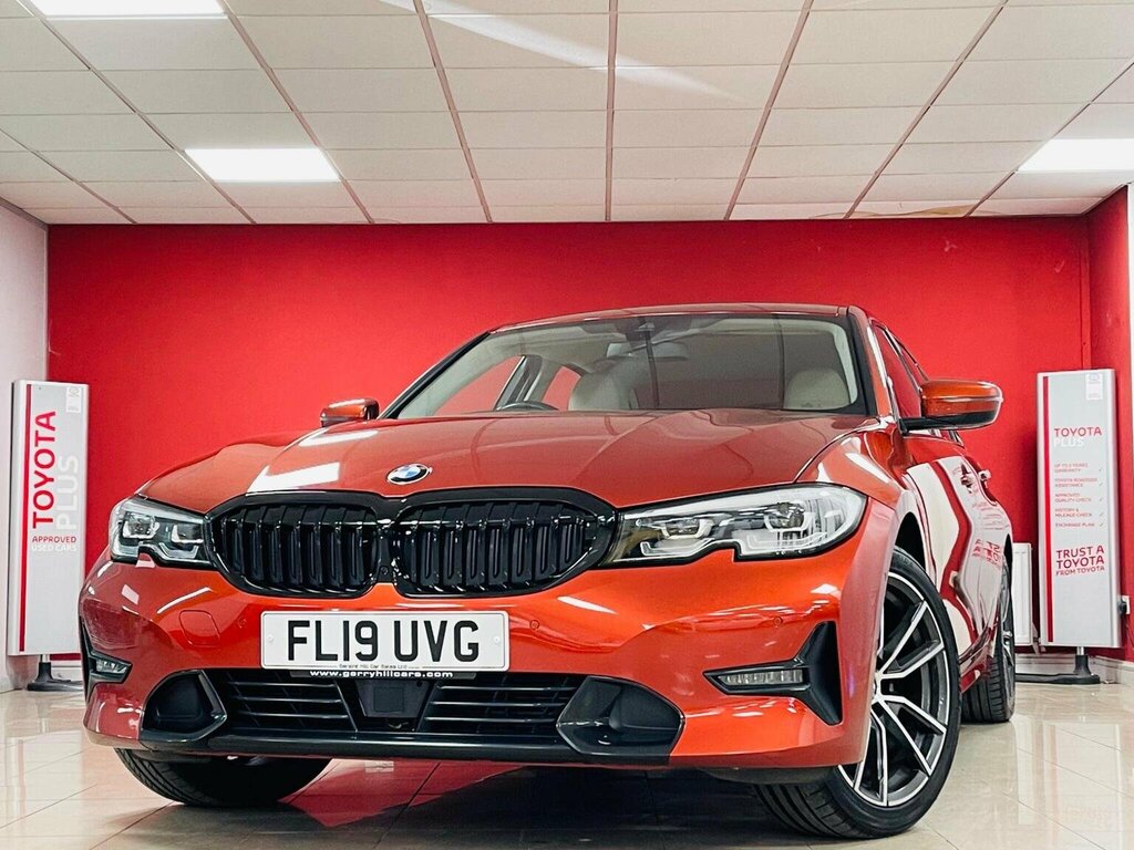 BMW 3 Series Saloon 2.0 320D Sport Euro 6 Ss 201919 Orange #5
