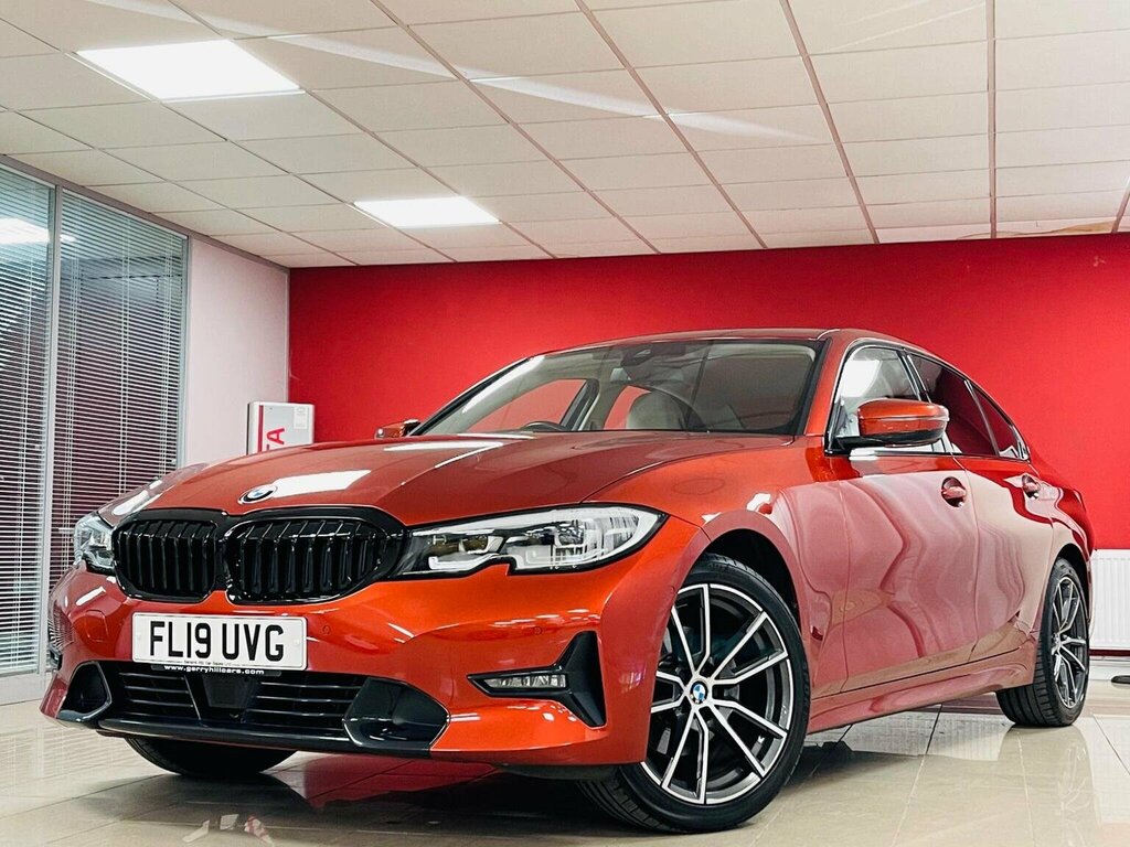 BMW 3 Series Saloon 2.0 320D Sport Euro 6 Ss 201919 Orange #2