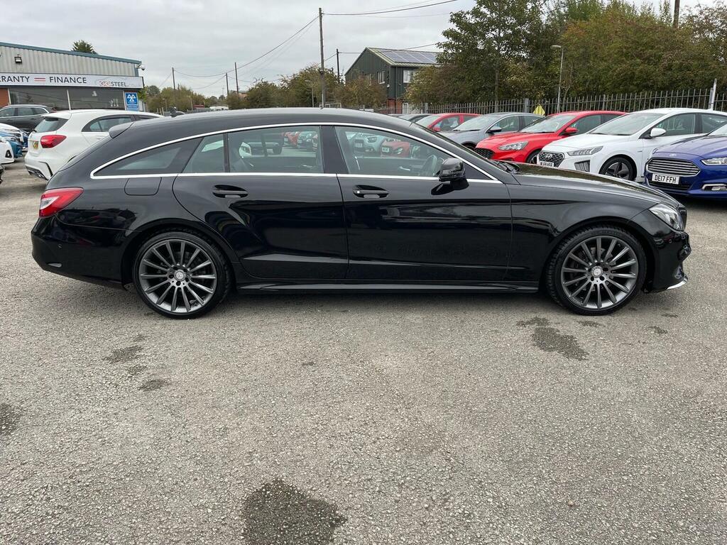 Mercedes-Benz CLS 2.1 Cls220d Amg Line Shooting Brake G-tronic Euro N5KFK Black #2