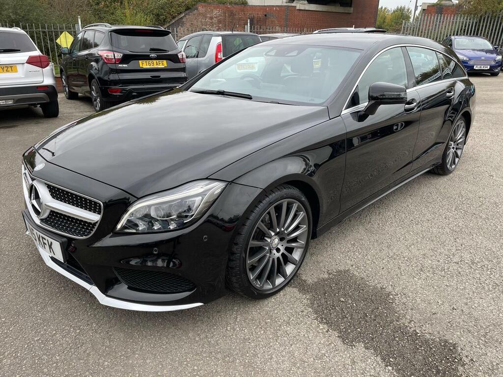 Mercedes-Benz CLS 2.1 Cls220d Amg Line Shooting Brake G-tronic Euro Black