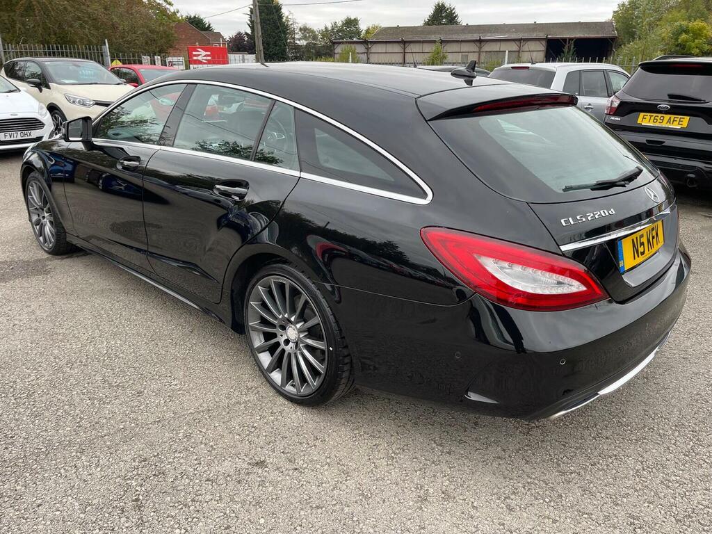 Mercedes-Benz CLS 2.1 Cls220d Amg Line Shooting Brake G-tronic Euro N5KFK Black #4