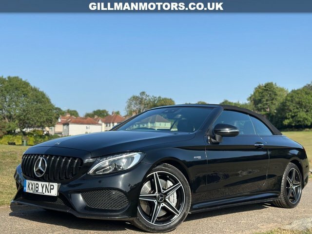 Mercedes-Benz C Class C43 V6 Amg Cabriolet KX18YNP Black #6