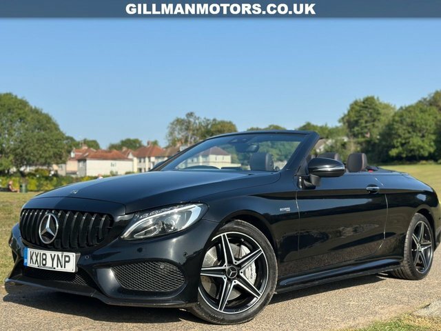 Mercedes-Benz C Class C43 V6 Amg Cabriolet KX18YNP Black #5