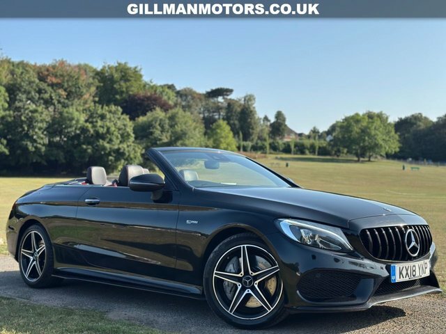 Mercedes-Benz C Class C43 V6 Amg Cabriolet KX18YNP Black #2