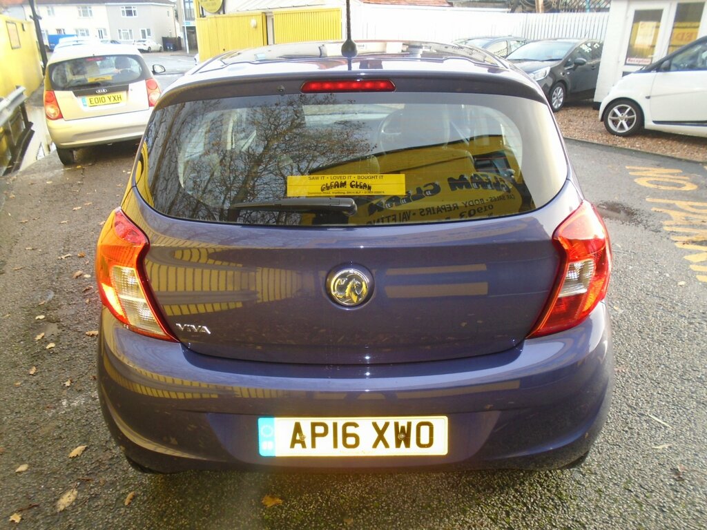 Vauxhall Viva 1.0I Se Hatchback Euro 6 Ac AP16XWO Purple #6