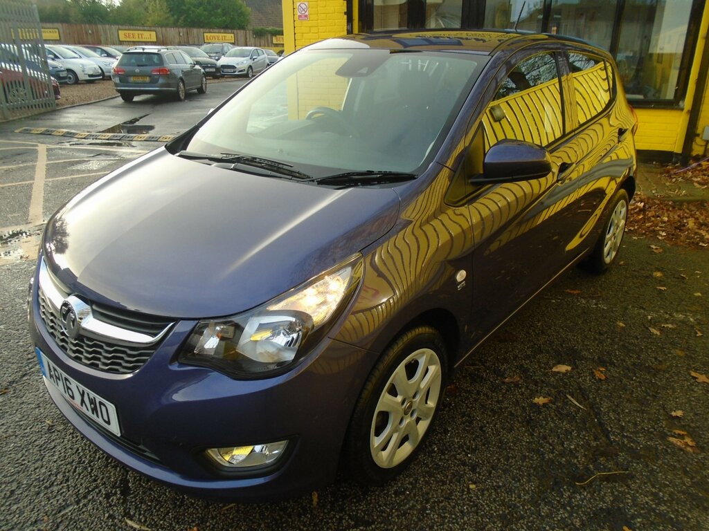 Vauxhall Viva 1.0I Se Hatchback Euro 6 Ac AP16XWO Purple #2