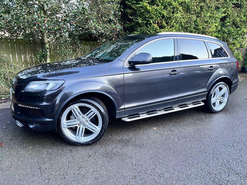 Audi Q7 3.0 Tdi V6 S Line Plus Tiptronic Quattro Euro 5 S SG15UUN Grey #4