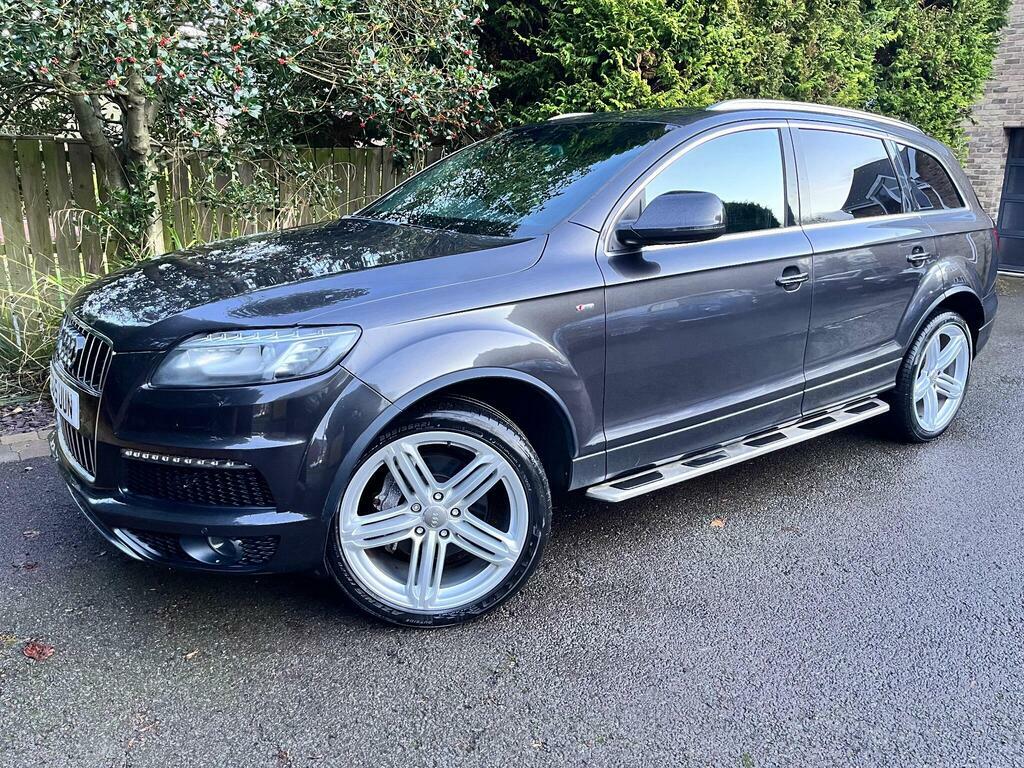 Audi Q7 3.0 Tdi V6 S Line Plus Tiptronic Quattro Euro 5 S SG15UUN Grey #3