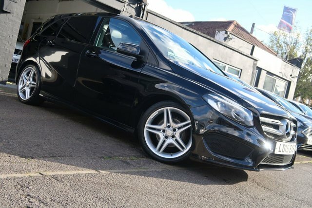 Mercedes-Benz B Class 2015 1.5 B180d Amg Line Premium Plus Mpv Die Black #2