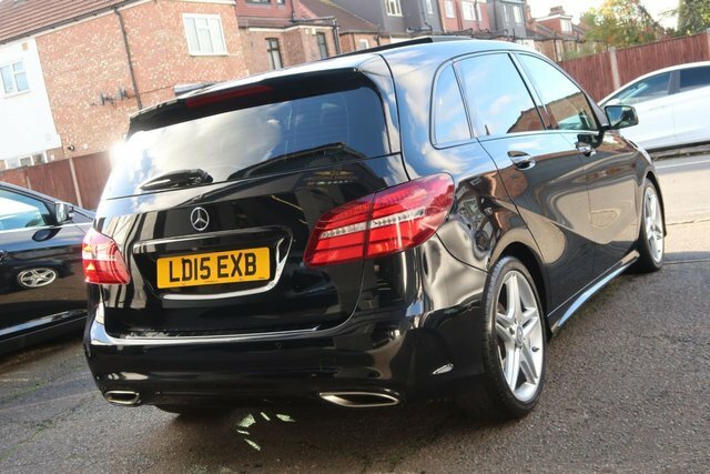 Mercedes-Benz B Class 2015 1.5 B180d Amg Line Premium Plus Mpv Die Black #4