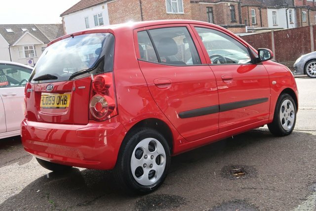Kia Picanto 2010 1.1 Strike Hatchback 114 G Red #3