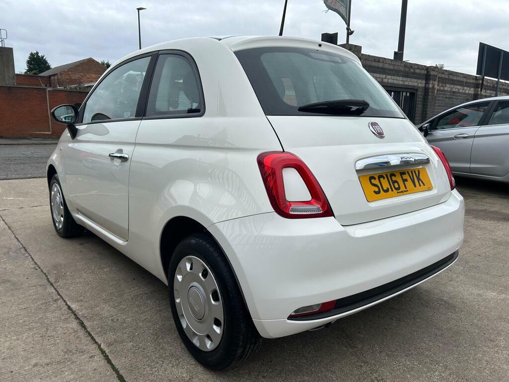 Fiat 500 1.2 Pop Euro 6 S S SC16FVK White #4