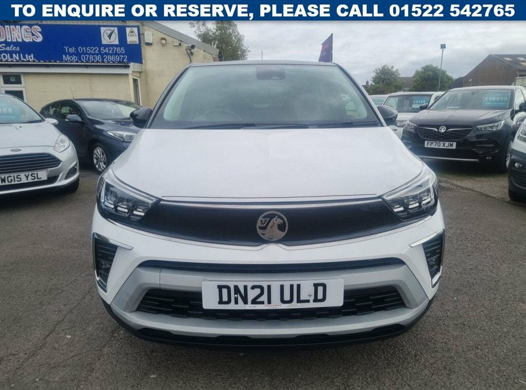 Vauxhall Crossland 1.2 Elite Suv Euro 6 S S 83 P DN21ULD White #2