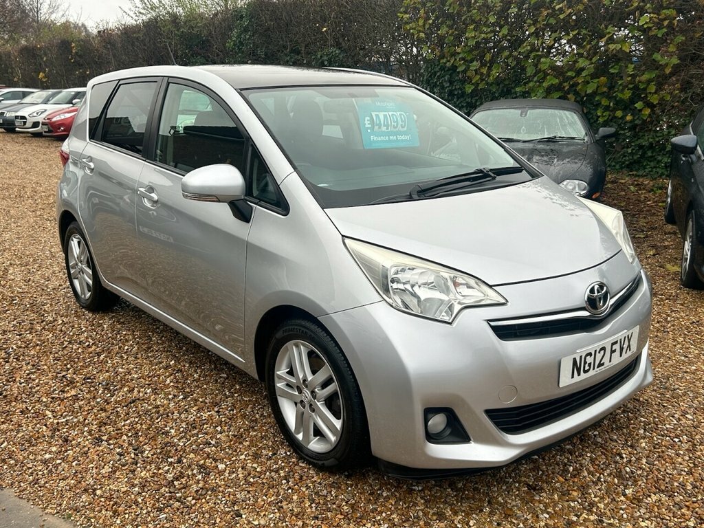 Toyota Verso-S  Silver #1