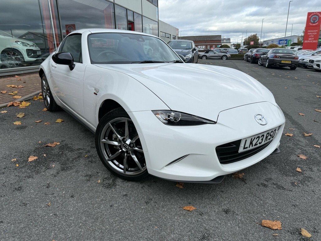 Mazda MX-5 RF 2.0 Rf Skyactiv-g Sport Tech Euro 6 Ss White #2
