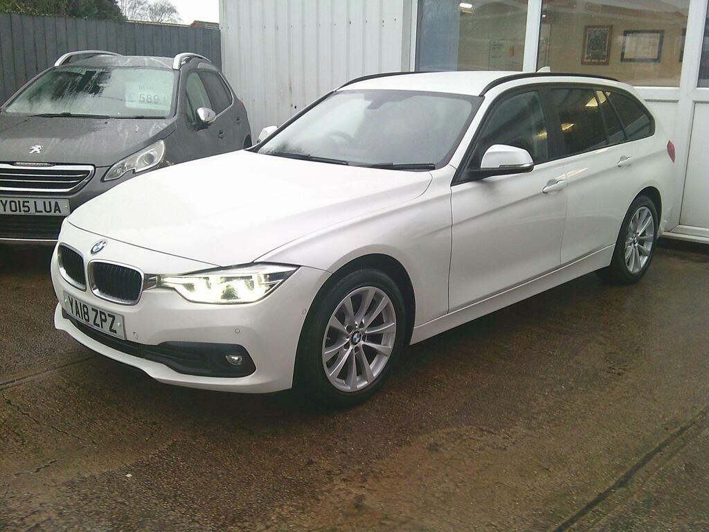 BMW 3 Series 2.0 316D Se Touring Euro 6 S S YA18ZPZ White #6
