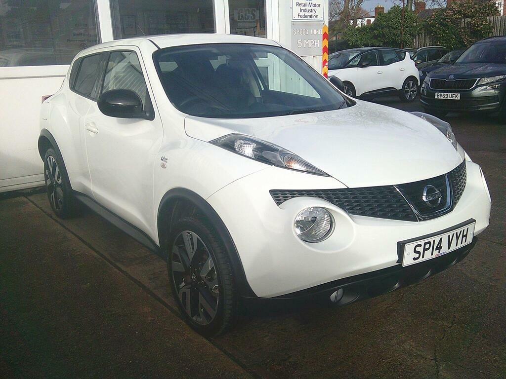 Nissan Juke 1.6 N-tec Euro 5 White #6