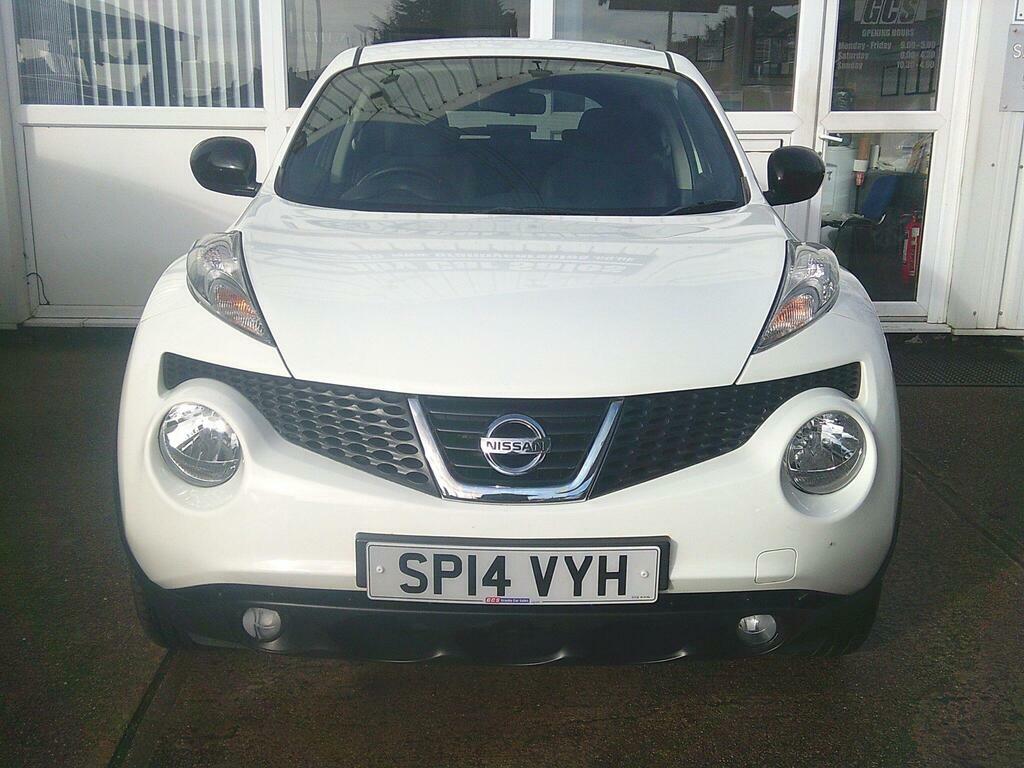 Nissan Juke 1.6 N-tec Euro 5 White #5