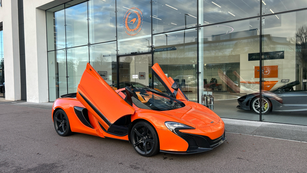 McLaren 650S Spider V8 Spider Blue #22