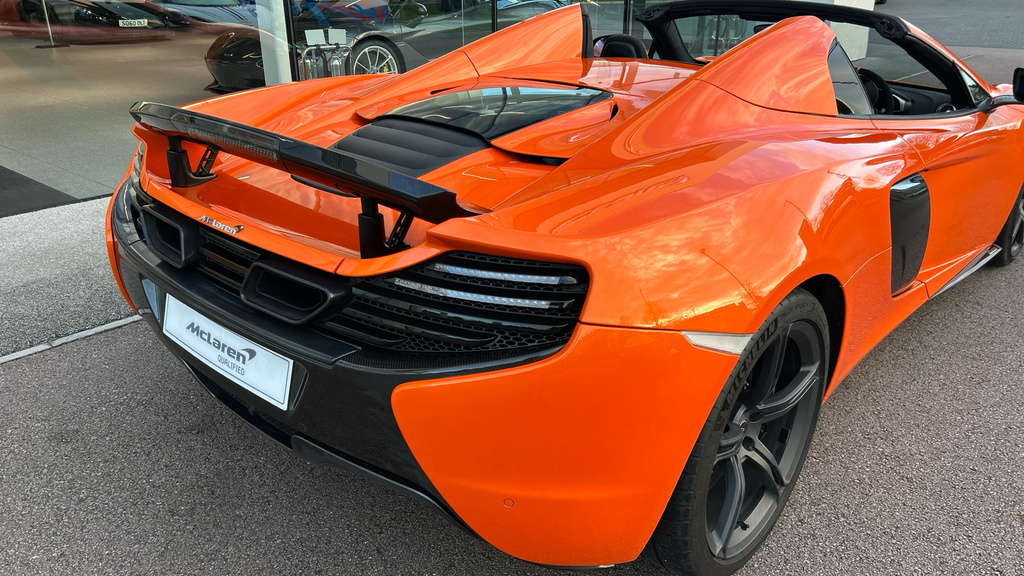 McLaren 650S Spider V8 Spider Blue #12