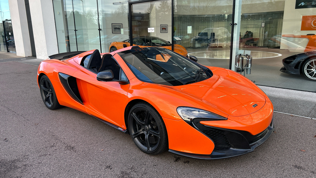 McLaren 650S Spider V8 Spider Blue #11