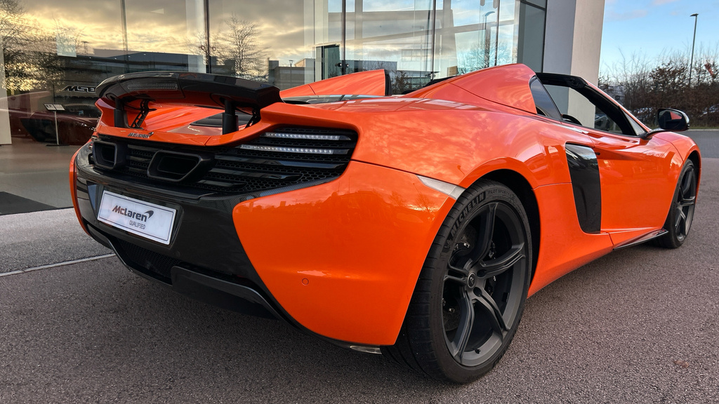 McLaren 650S Spider V8 Spider Blue #13