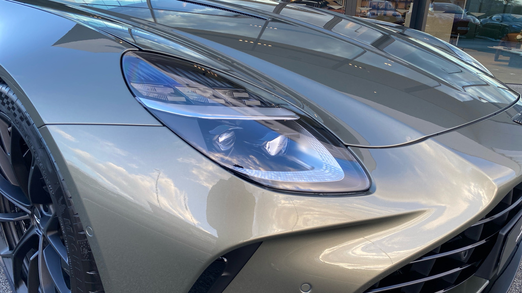 Aston Martin V8 4.0L V8 Coupe Blue #16