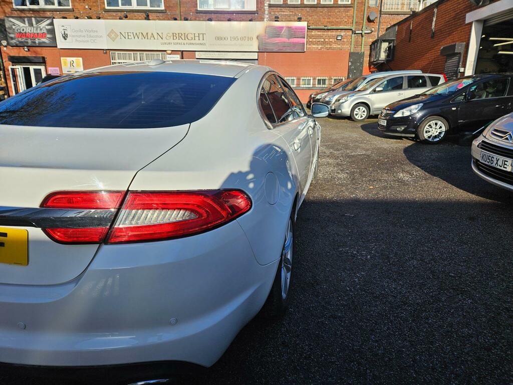 Jaguar XF 2.2D Luxury Euro 5 Ss WI3TJF White #6