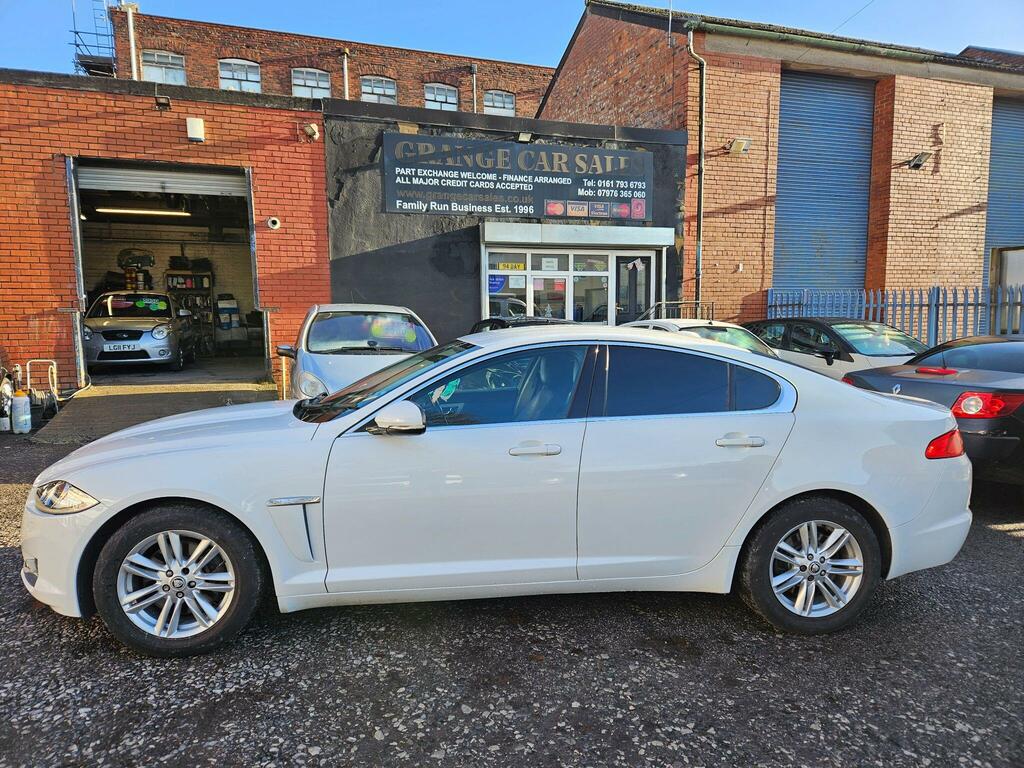 Jaguar XF 2.2D Luxury Euro 5 Ss WI3TJF White #4