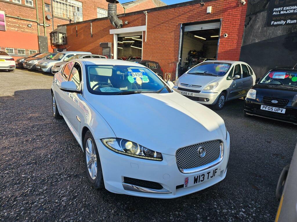 Jaguar XF 2.2D Luxury Euro 5 Ss WI3TJF White #2