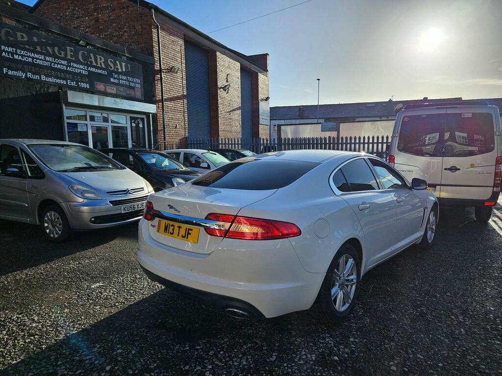 Jaguar XF 2.2D Luxury Euro 5 Ss WI3TJF White #3