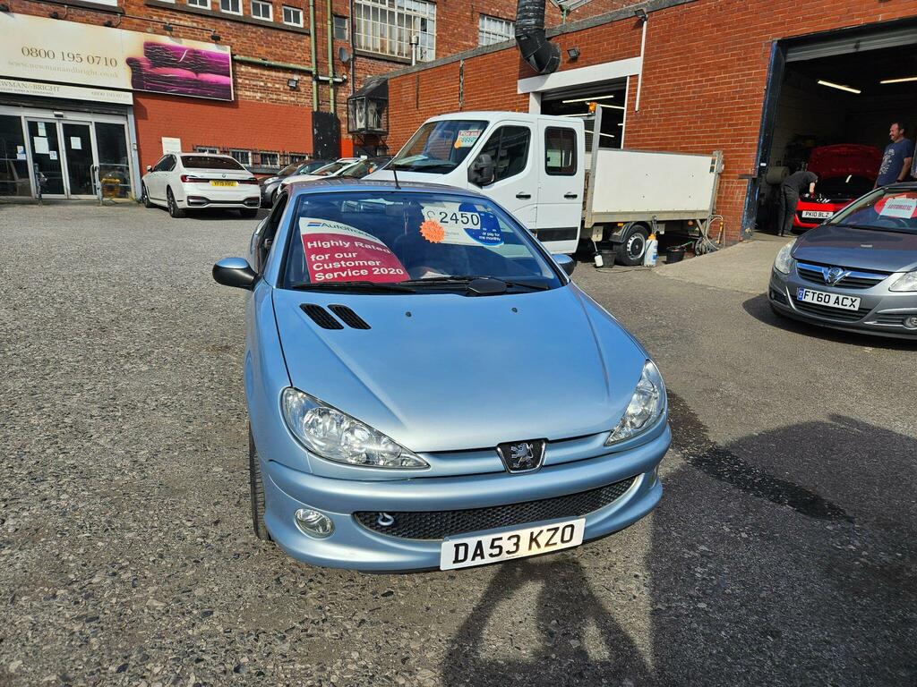 Peugeot 206 CC 1.6 Allure Ac Silver #2