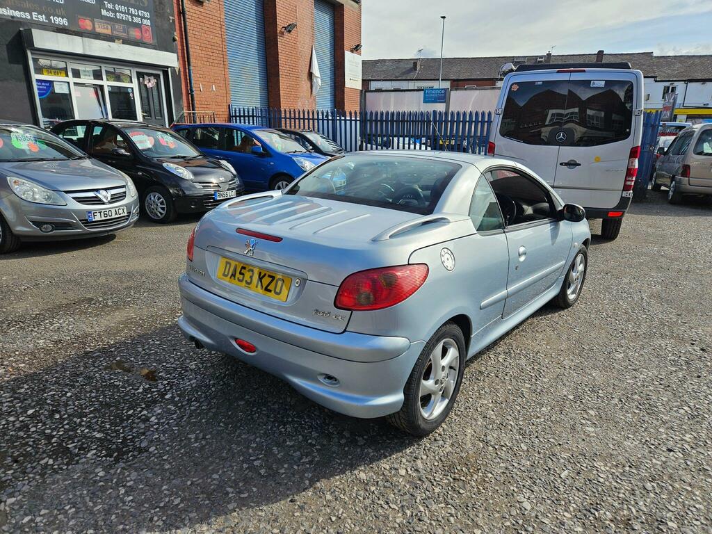 Peugeot 206 CC 1.6 Allure Ac Silver #3
