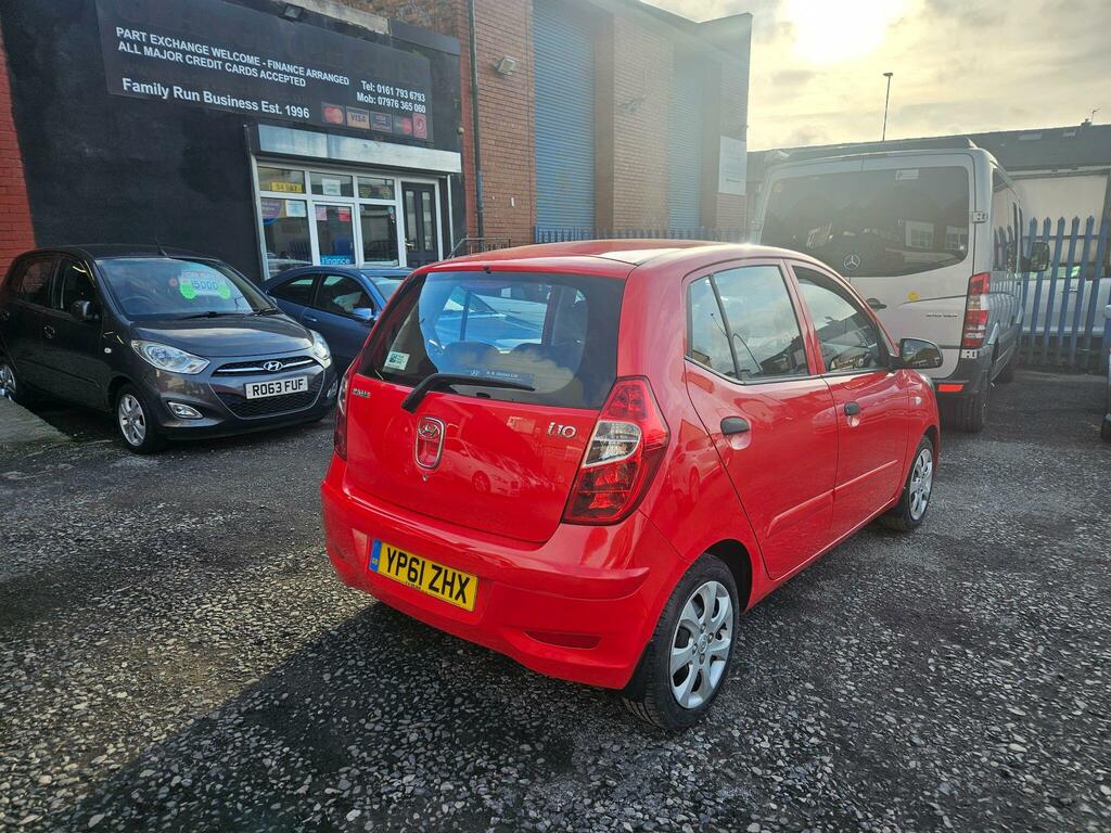Hyundai I10 1.2 Classic Euro 5 Red #3