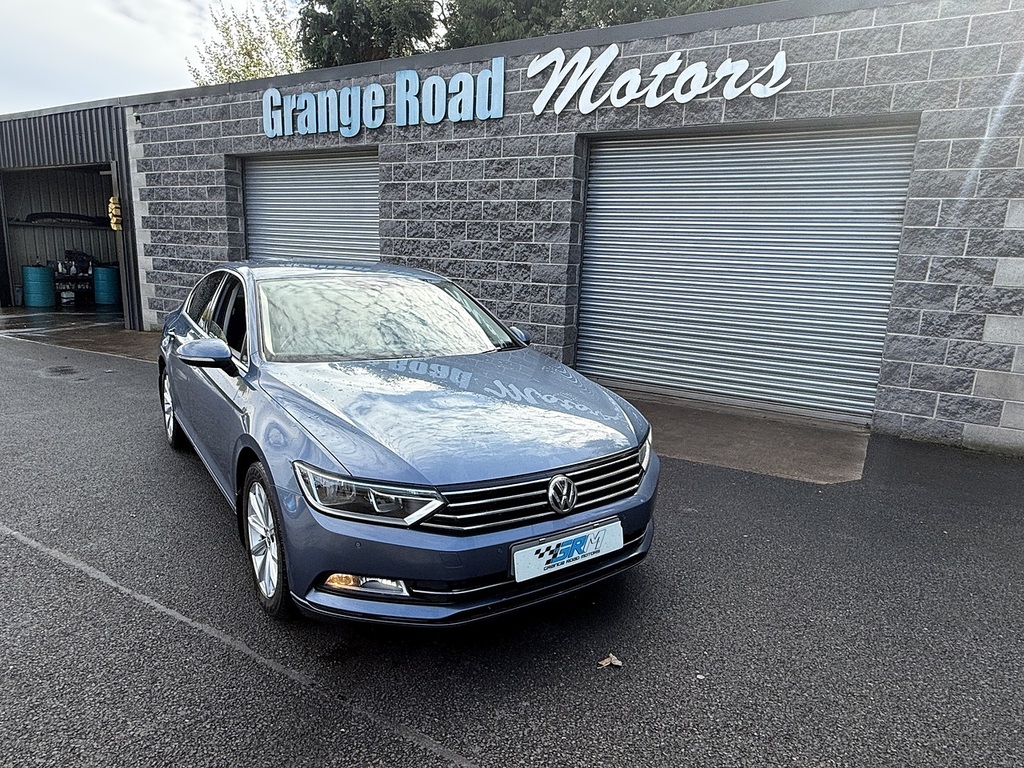 Volkswagen Passat Tdi Bluemotion Tech Se Business U1737 Ulez MM16KHH Blue #2