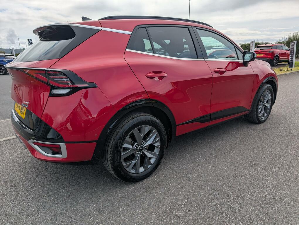 Kia Sportage 1.6 H T-gdi Gt-line S Suv Hybrid E CV74WDY Red #3
