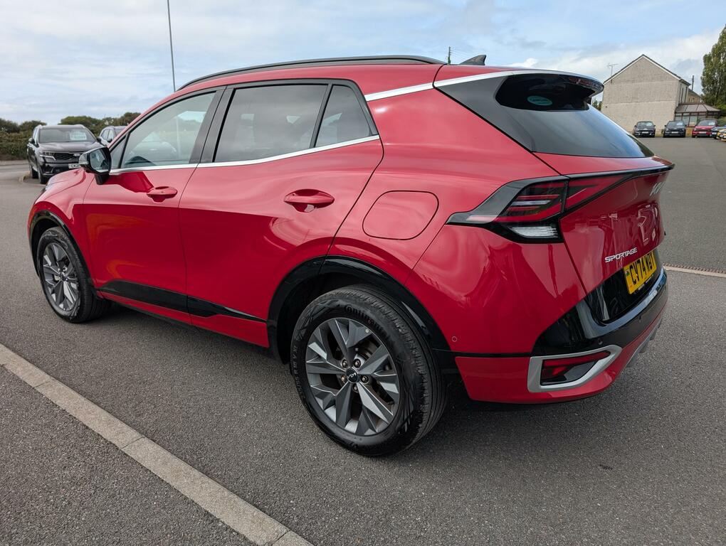 Kia Sportage 1.6 H T-gdi Gt-line S Suv Hybrid E CV74WDY Red #5