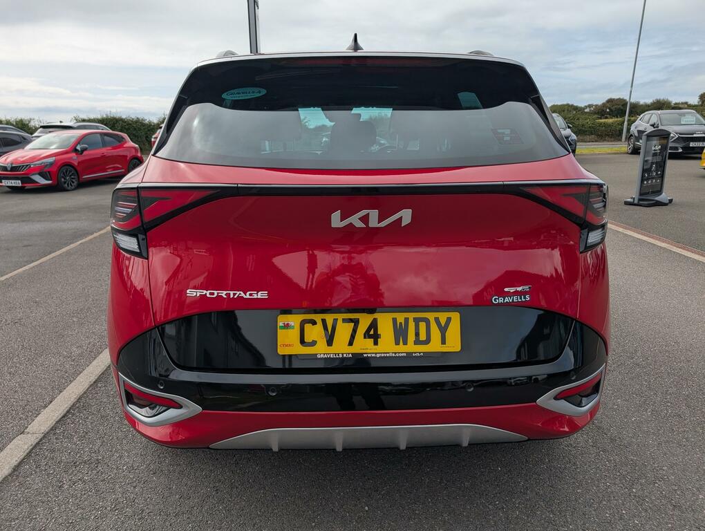 Kia Sportage 1.6 H T-gdi Gt-line S Suv Hybrid E CV74WDY Red #4