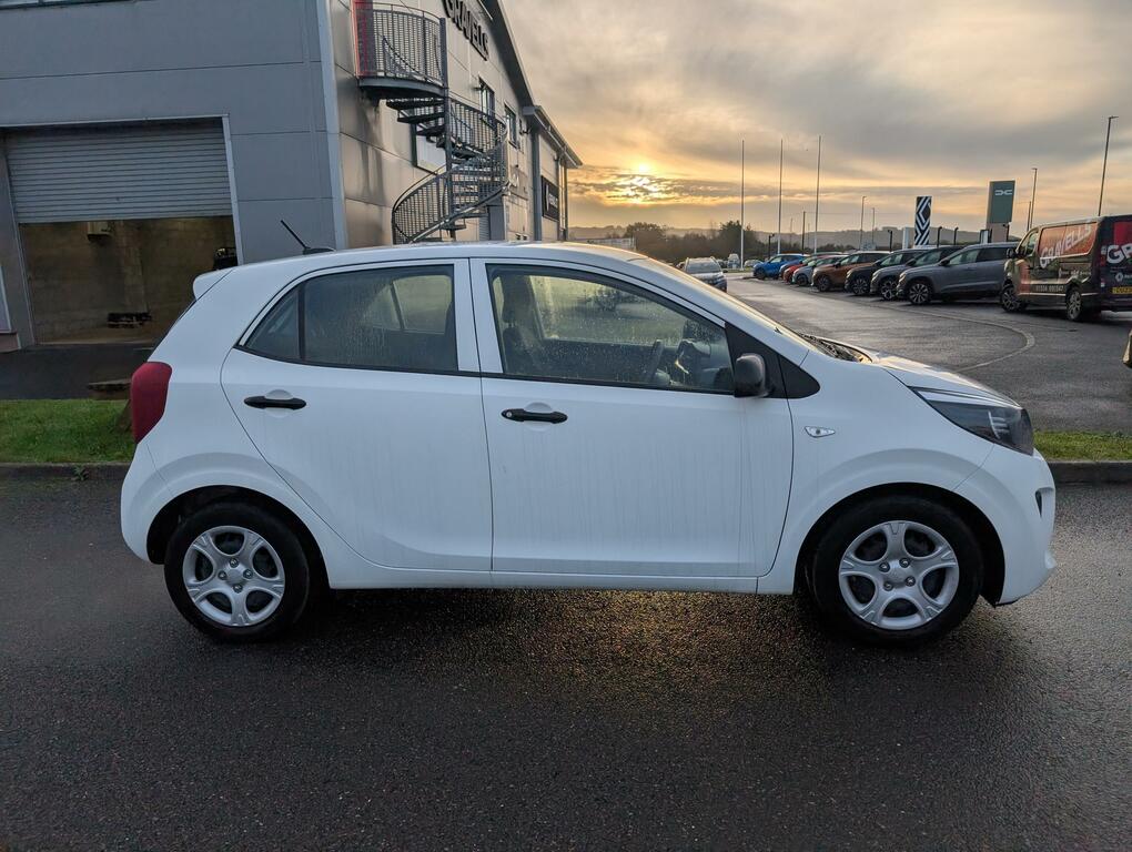Kia Picanto 1.0 Dpi 1 Hatchback Euro 6 Ss CE24KWB White #2
