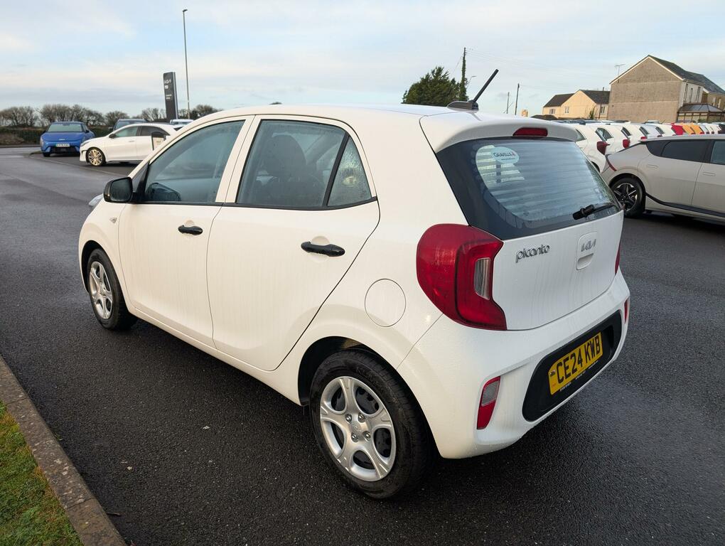 Kia Picanto 1.0 Dpi 1 Hatchback Euro 6 Ss CE24KWB White #5