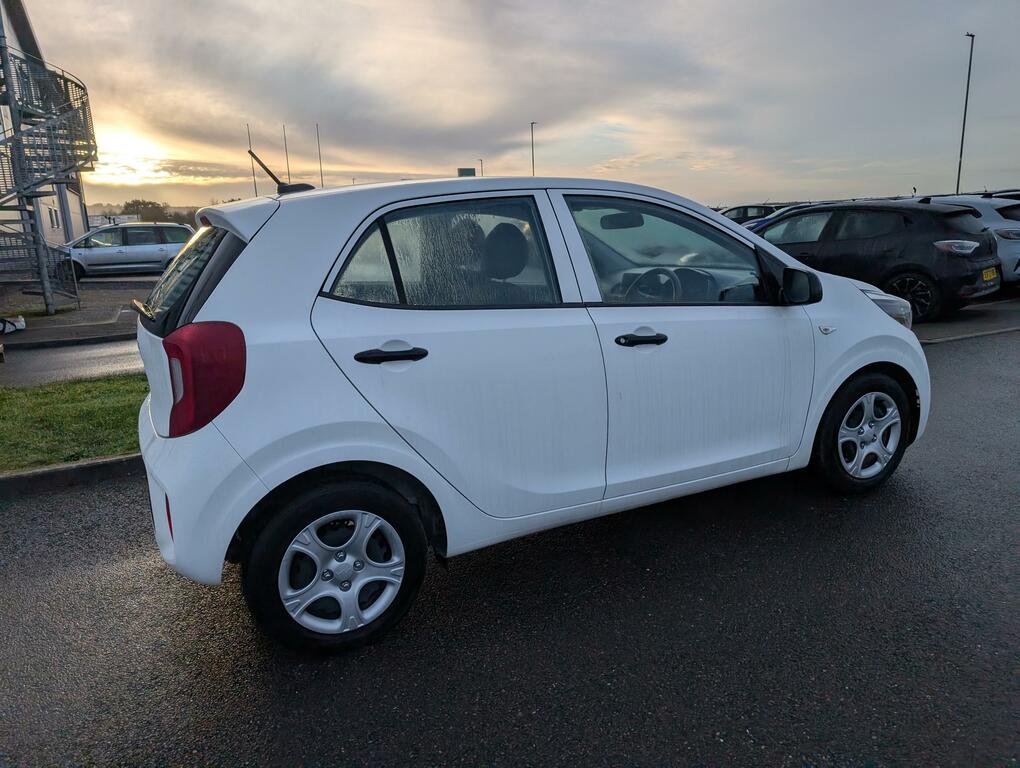 Kia Picanto 1.0 Dpi 1 Hatchback Euro 6 Ss CE24KWB White #3