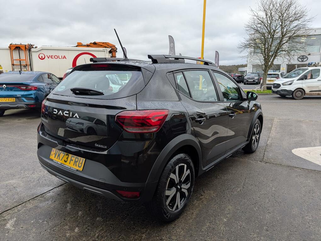 Dacia Sandero Stepway 1.0 Tce Journey Hatchback Euro 6 VK73FRU Black #2