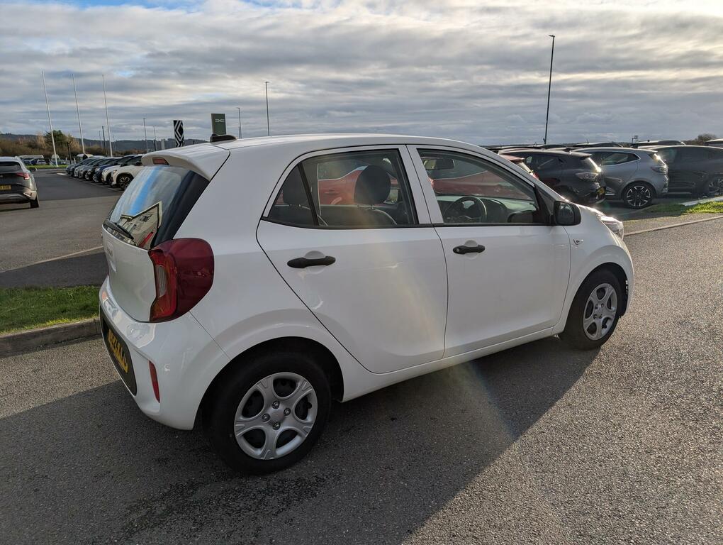 Kia Picanto 1.0 Dpi 1 Hatchback Euro 6 Ss CE24KWG White #3