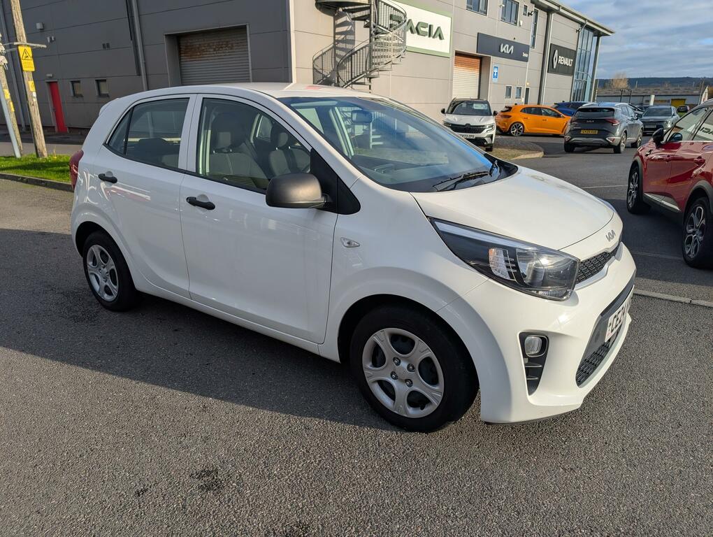 Kia Picanto 1.0 Dpi 1 Hatchback Euro 6 Ss White