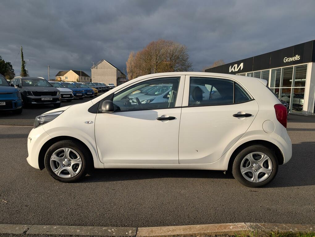 Kia Picanto 1.0 Dpi 1 Hatchback Euro 6 Ss CE24KWG White #6