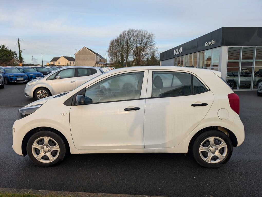 Kia Picanto 1.0 Dpi 1 Hatchback Euro 6 Ss CK24HKP White #6